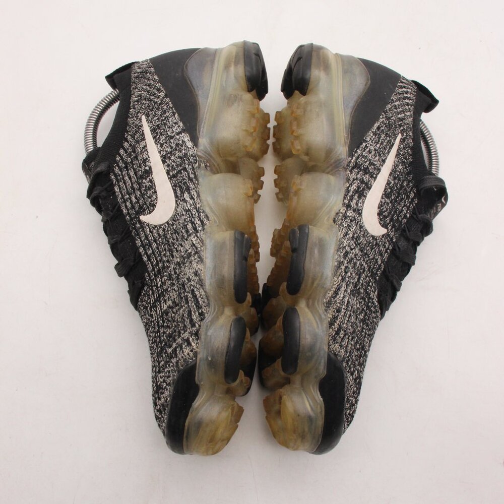 Nike Air Vapormax Flyknit 3 Men's Size 8 Black Oreo Sneakers Shoes AJ6900-002 - Picture 8 of 10